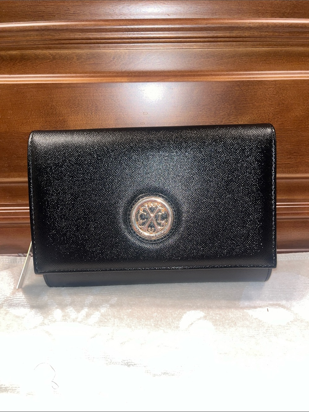 NWT CXL by Christian Lacroix Caviar Clutch
